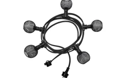 Partyslingor Utomhus 230V|Partyslingor Utomhus 230V<PR Home Partyslinga 4,2m 5xE14 Svart IP44