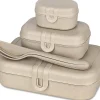 Kökstillbehör<Koziol Pascal Matlådor med Bestick Beige