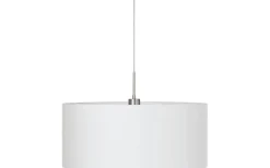 Pasteri Taklampa 53cm Vit/Nickel