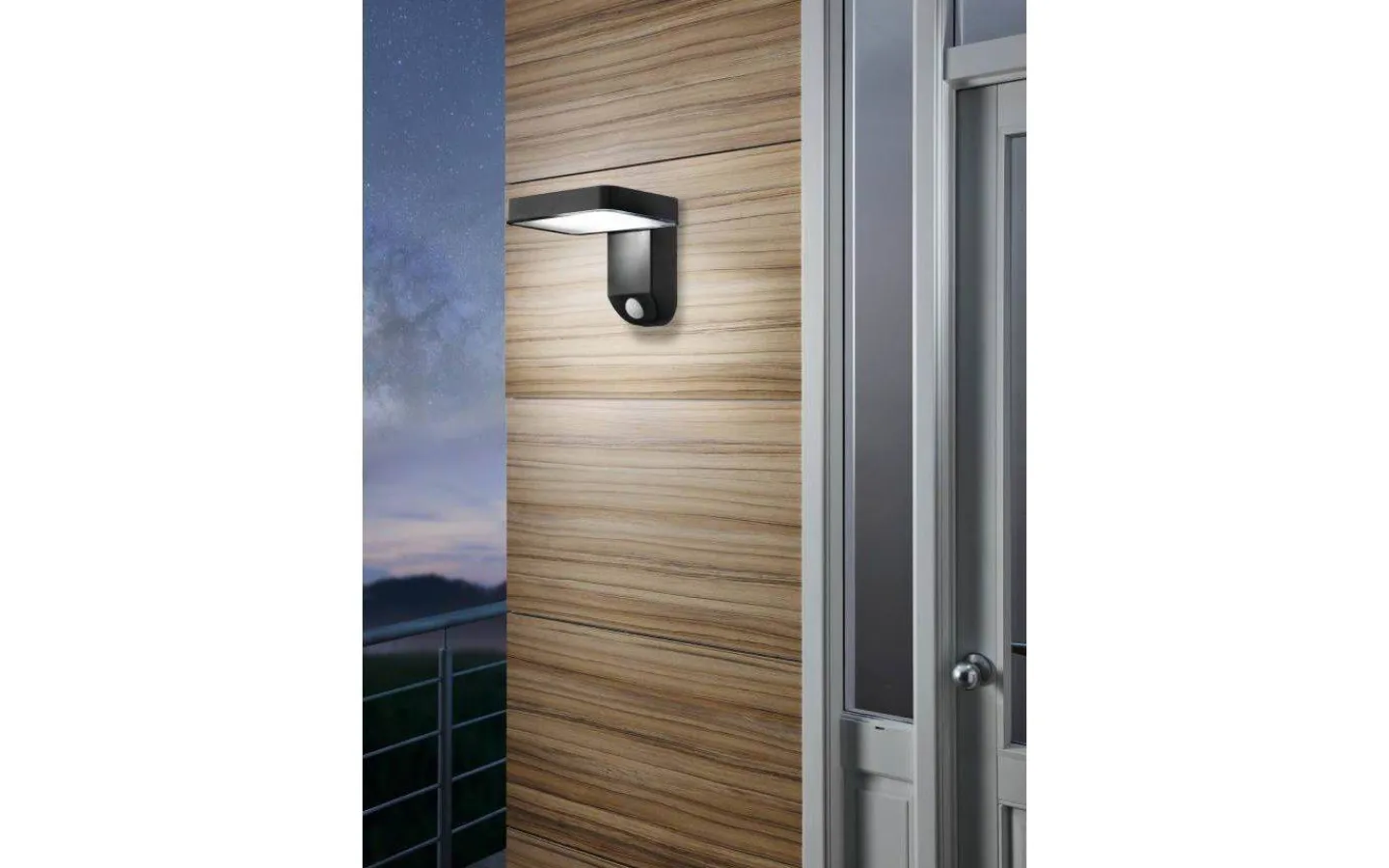 Eglo Pastion Solcellslampa LED Sensor 3000K* Solcellslampor Vägg|Visa Alla Solcellslampor