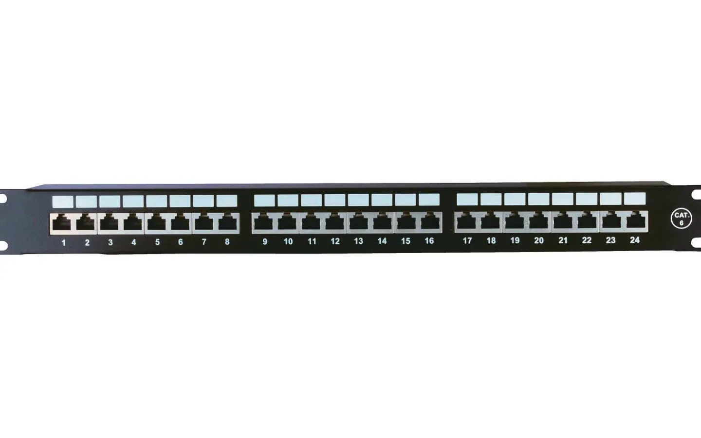 Malmbergs Patchpanel 19- Cat.6, Skärmad, 24-portar* Datanätmaterial