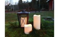 Star Trading Paul Blockljus LED Utomhusbruk 7,5cm Beige* Blockljus Utomhus|Blockljus Utomhus