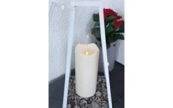 Star Trading Paul Blockljus LED Utomhusbruk Sensor 23cm Beige* Blockljus Utomhus|Blockljus Utomhus