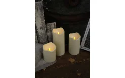 Star Trading Paul Blockljus LED Utomhusbruk Sensor 23cm Beige* Blockljus Utomhus|Blockljus Utomhus