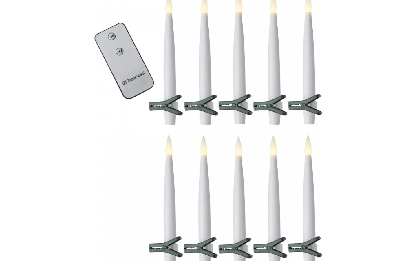 Star Trading Paulina Batteridriven Julgransbelysning 10L LED Inomhus* Klassisk Julgransbelysning