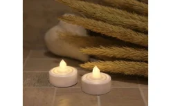 Star Trading Paulo Värmeljus m. Timer 2-Pack Vit* Värmeljus|Värmeljus