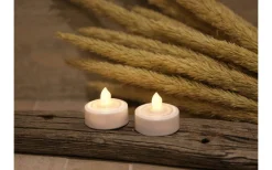 Star Trading Paulo Värmeljus m. Timer 2-Pack Vit* Värmeljus|Värmeljus