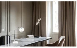 Skrivbordslampor<Trio Lighting Paxton Skrivbordslampa E27 krom