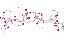 Batterislingor Inomhus<Star Trading Pearlz Batteridriven Dekorationsslinga 1,1m Rosa