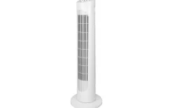 Pelarfläkt, golv, Vit, 50W