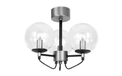 Sovrum|Plafonder<Hallbergs Perla 3 Plafond 3L 37cm Silver