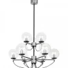 Perla 9 Taklampa 95cm Silver