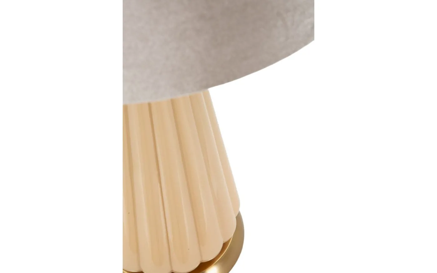 Perly Bordslampa 68,5cm Beige/Grå