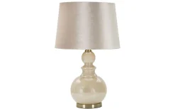 Mauro Ferretti Perly Bordslampa 61cm Beige* Bordslampor