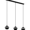 Eglo Perpigo Taklampa 87cm GU10 LED 3000k 3x4,5W Svart* Avlånga Taklampor