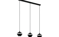 Eglo Perpigo Taklampa 87cm GU10 LED 3000k 3x4,5W Svart* Avlånga Taklampor