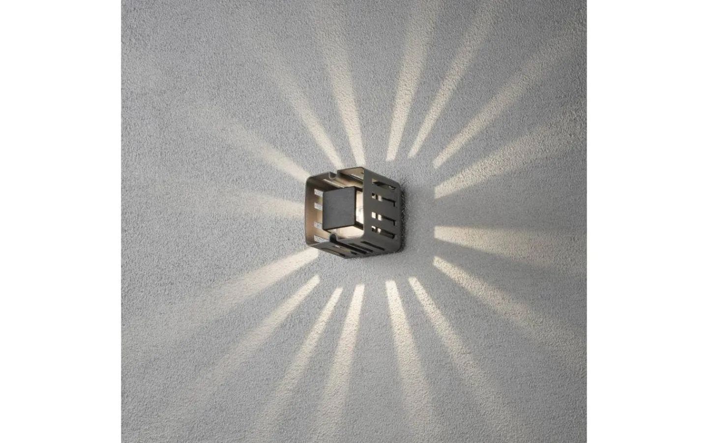 Vägglampor Utomhus<Konstsmide Pescara Vägglampa LED Antracit IP54