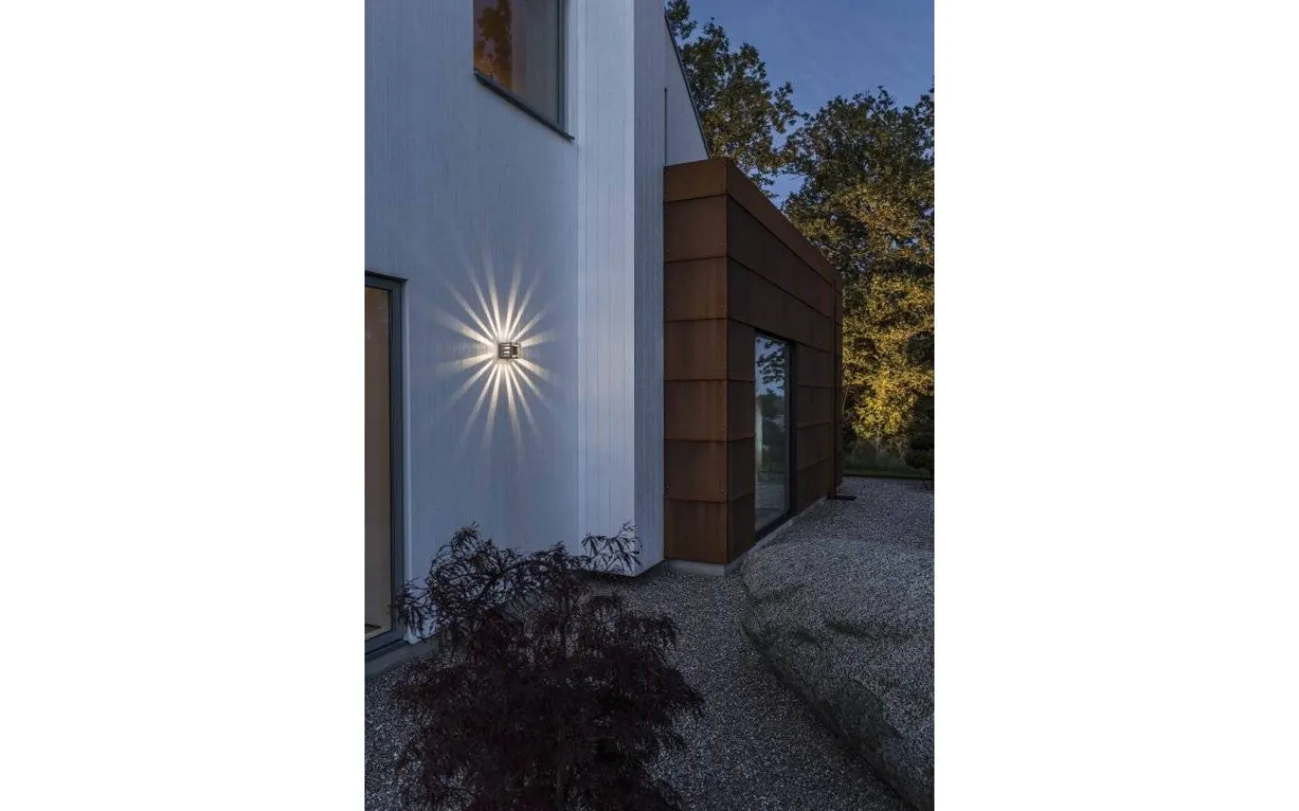 Vägglampor Utomhus<Konstsmide Pescara Vägglampa LED Antracit IP54