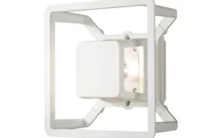 Vägglampor Utomhus<Konstsmide Pescara Vägglampa Ram LED Vit IP54