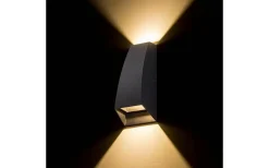 Upp & Nedljus Lampor|Vägglampor Utomhus<Rendl Pia Vägglampa LED 2x3W 3000K Antracit IP54