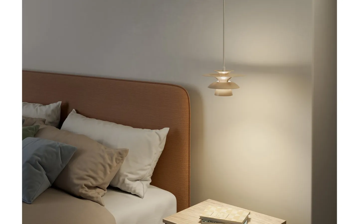 Belid Picasso Pendelarmatur Ø18cm Nougat* Kök & Matplats|Fönsterlampor