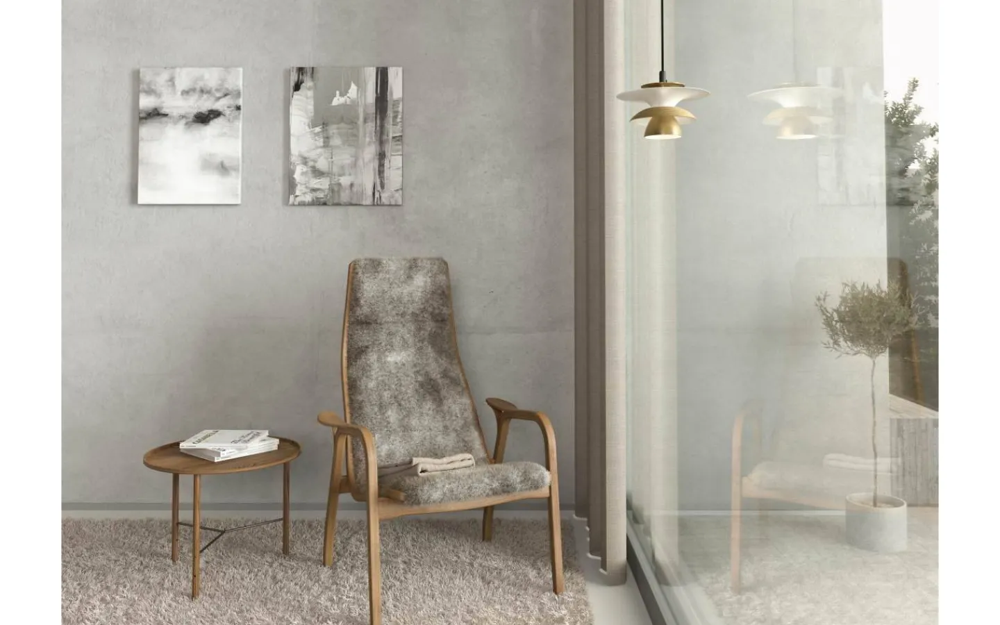 Kök & Matplats|Fönsterlampor<Belid Picasso Pendelarmatur Ø18cm Anikmässing