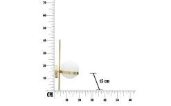 Mauro Ferretti Piccolo Vägglampa 40cm Guld* Lampetter