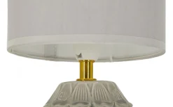 Bordslampor<Mauro Ferretti Pigny Bordslampa 30,5cm Ljusgrå