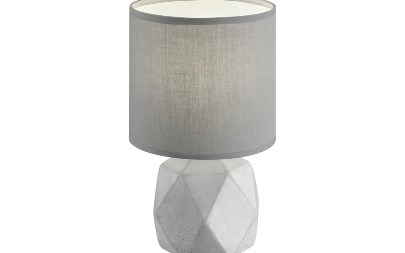 Pike Bordslampa E14 grå