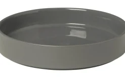 Blomus Pilar Djup Tallrik Ø20cm Pewter* Tallrikar|Tallrikar & Skålar