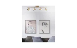 Hall & Trappa|Avlånga Takspotlights<Aneta Pilot Takspotlight 75cm 4L Antik