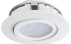 230V Led Spotlights<Eglo Pineda Spotlight LED 3000K 5,5W Vit