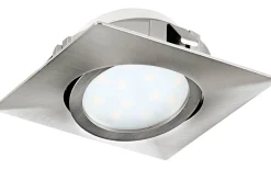 230V Led Spotlights<Eglo Pineda Spotlight LED 3000K 4,9W Nickel