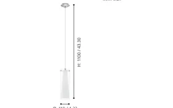 Fönsterlampor<Eglo Pinto Fönsterlampa 11cm Vit