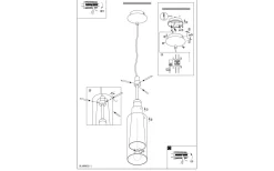 Fönsterlampor<Eglo Pinto Fönsterlampa 11cm Vit