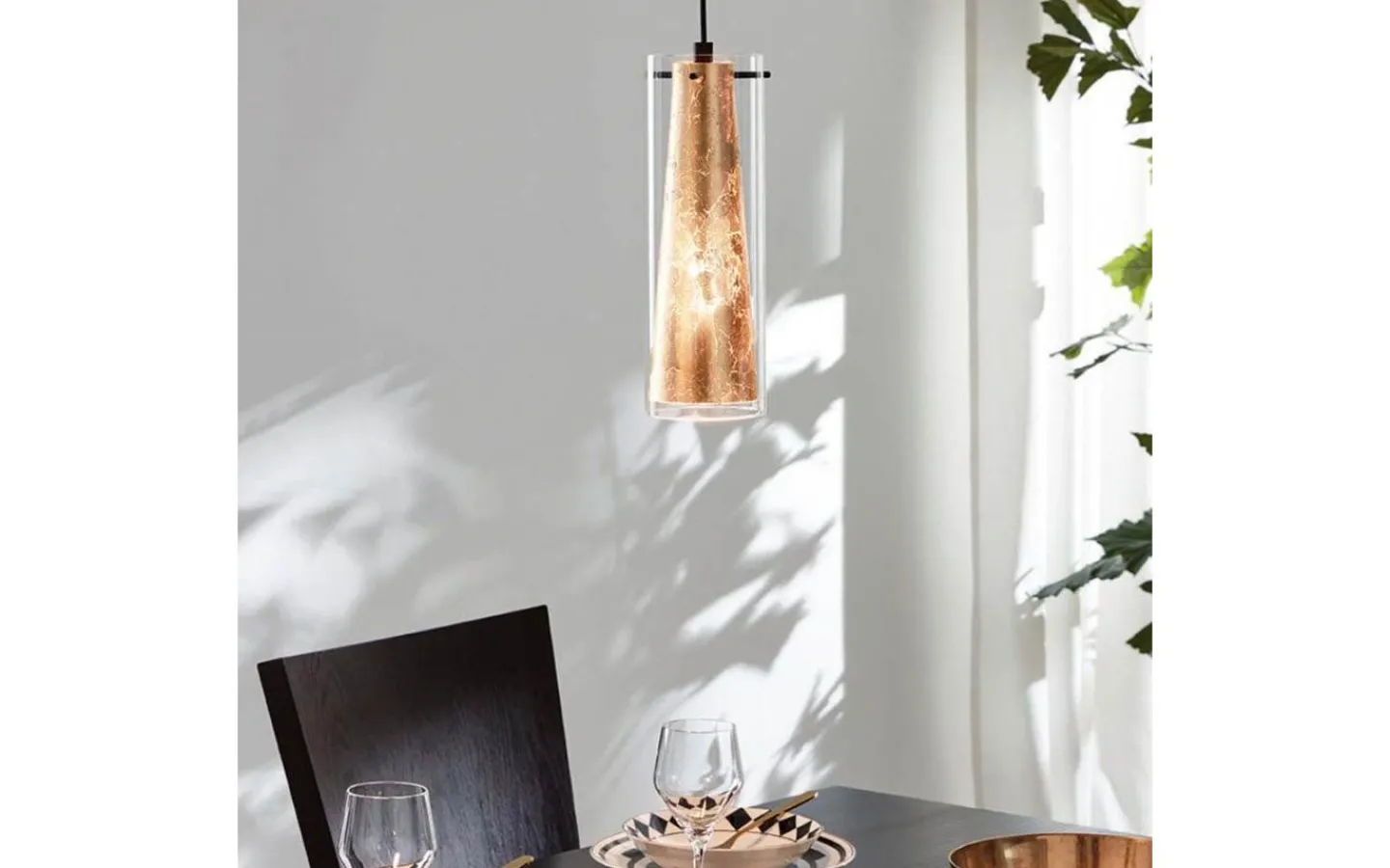 Fönsterlampor<Eglo Pinto Gold Fönsterlampa 11cm Guld