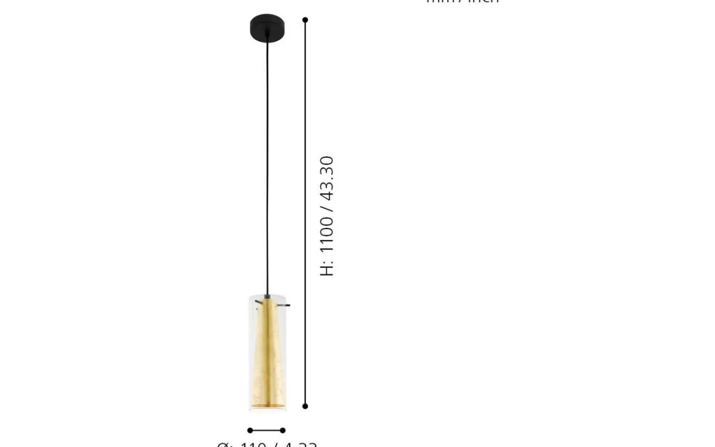 Fönsterlampor<Eglo Pinto Gold Fönsterlampa 11cm Guld