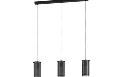 Eglo Pinto Textil 1 Taklampa 82cm Svart* Avlånga Taklampor