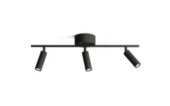 Avlånga Takspotlights|Takspot Med 3 Lampor<Herstal Pipeline Takspotlight 66cm 3L Mattsvart