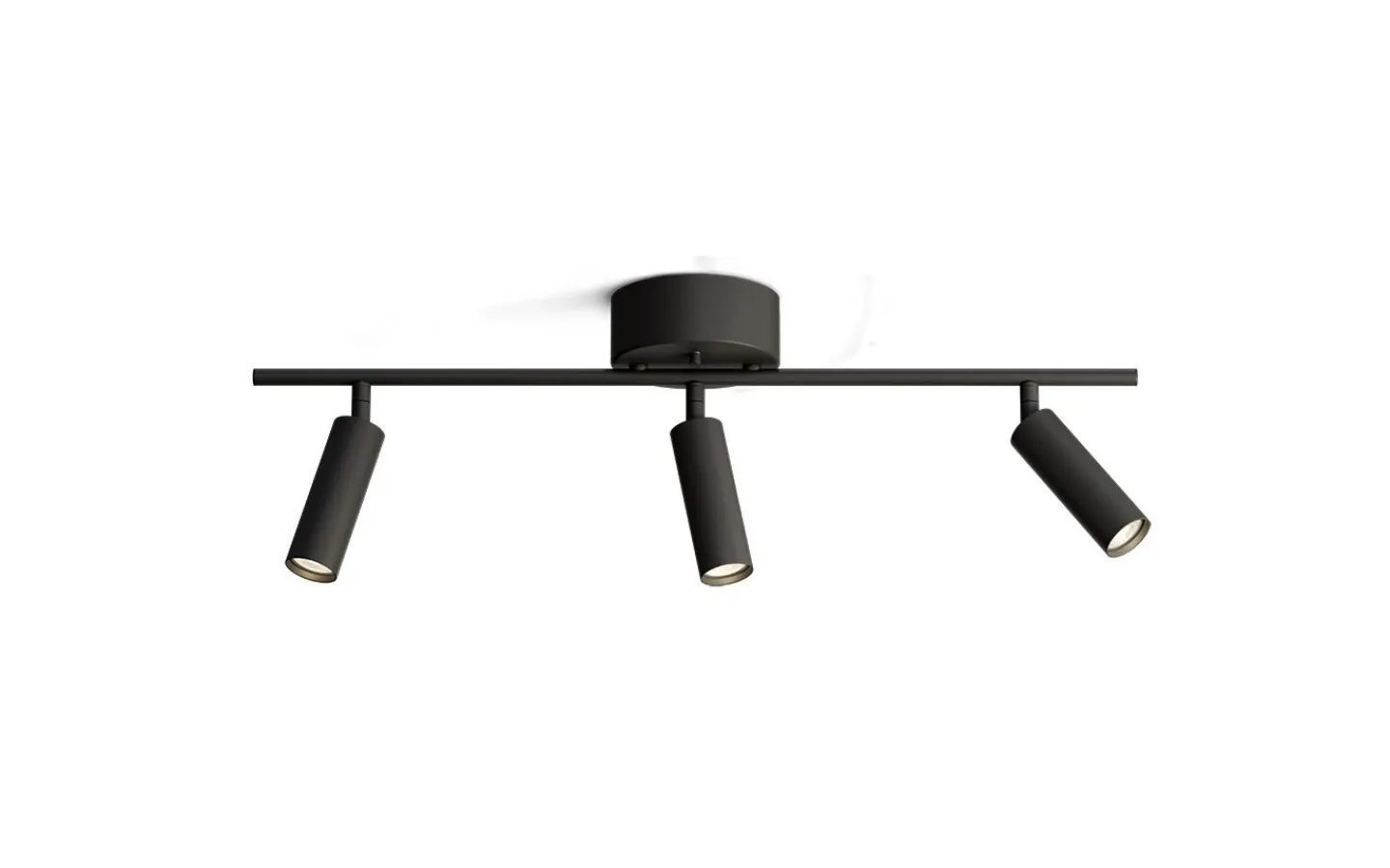 Avlånga Takspotlights|Takspot Med 3 Lampor<Herstal Pipeline Takspotlight 66cm 3L Mattsvart