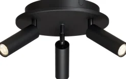 Pipeline Takspotlight Ø20cm 3L Mattsvart