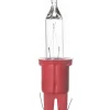 Push-In Jullampor|Push-In Jullampor<Konstsmide Pisellolampa Push-In 24V 1,2W Klar 5-Pack Röd sockel