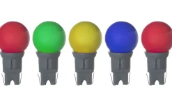 Push-In Jullampor|Push-In Jullampor<Konstsmide Pisellolampa Push-In 5V 0,7W Multi 5-Pack