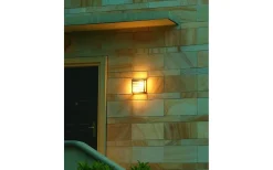 Utomhusarmaturer, Stolpar|Vägglampor Utomhus<Malmbergs Pite II Väggarmatur Silver IP54