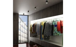 Hall & Trappa|Takspot Med 1 Lampa<Rendl Pixie Takspotlight Svart/Krom GX53