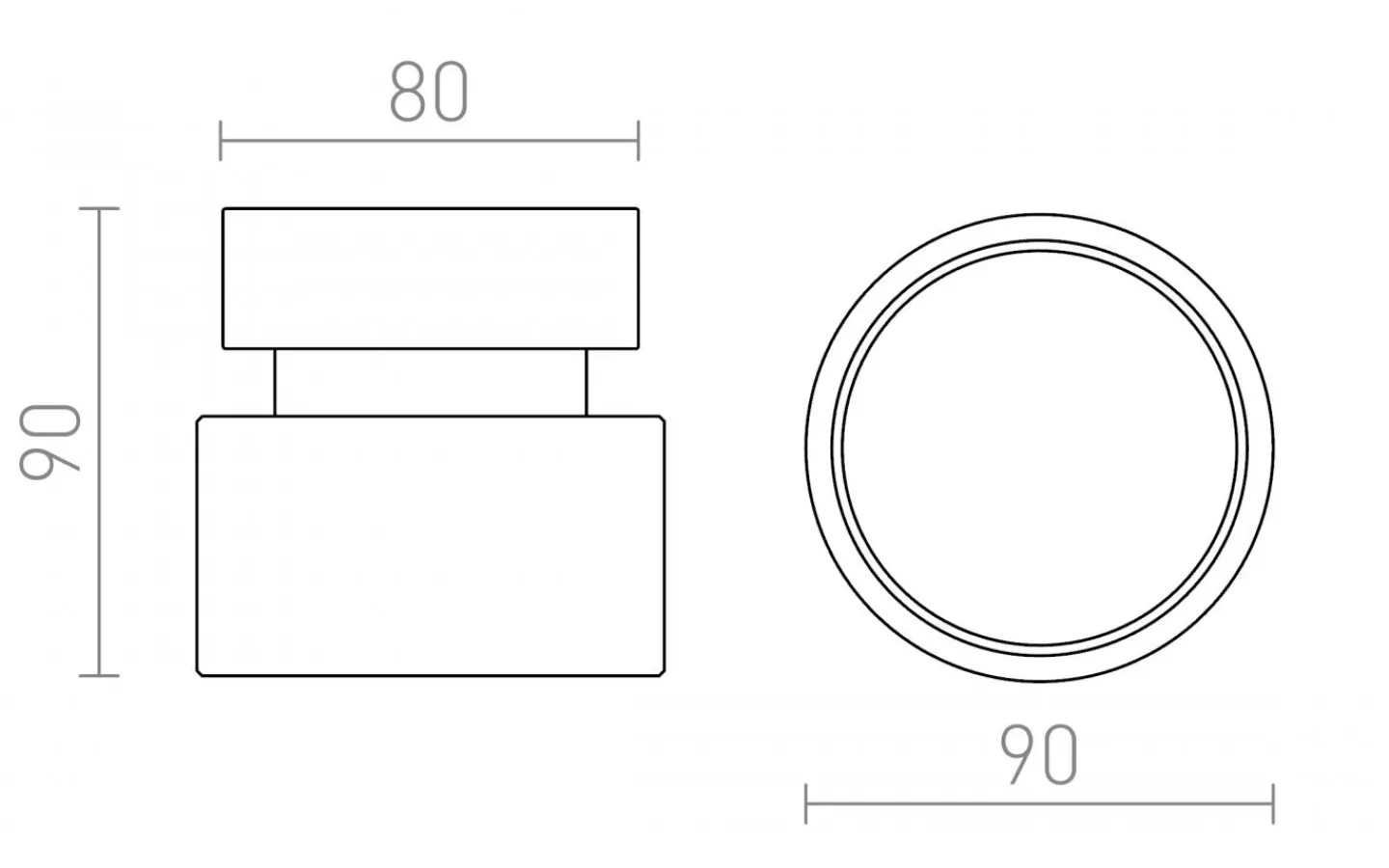 Hall & Trappa|Takspot Med 1 Lampa<Rendl Pixie Takspotlight Svart/Krom GX53