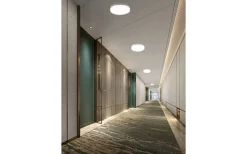 Allmänbelysning<Malmbergs Plafond Lumina Round, 4,5-9W, CCT 3000-5000K, IP44, HF-Sensor med grundljus