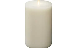 Konstsmide Plain Batteridrivet Blockljus 17cm Gräddvit* Blockljus Inomhus|Blockljus Inomhus