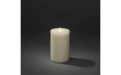 Konstsmide Plain Batteridrivet Blockljus 17cm Gräddvit* Blockljus Inomhus|Blockljus Inomhus