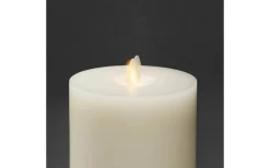 Konstsmide Plain Batteridrivet Blockljus 17cm Gräddvit* Blockljus Inomhus|Blockljus Inomhus